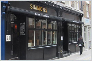 Simmons Bar Liverpool Street